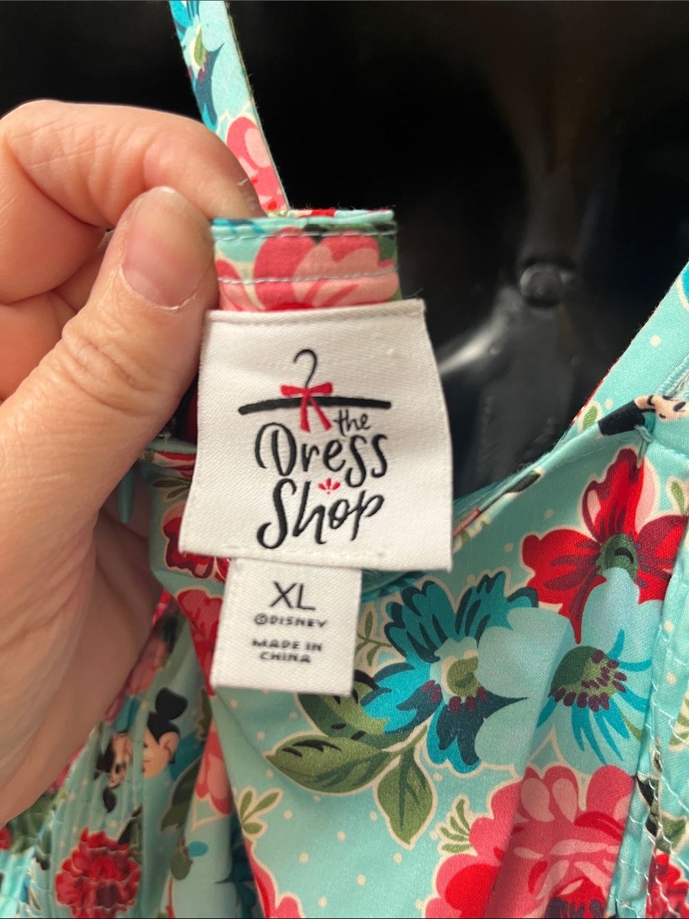 Disney Parks The Dress Shop Mickey and Minnie Mouse Floral Dress - Picture 10 of 13
